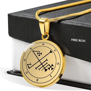 Sigil Of Mephistopheles Lucifuge Ketting Sieraden Amulet Zegelhanger