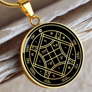 Solomon Necklace Venus Pentacle Pendant Jewelry Love Talisman Amulet