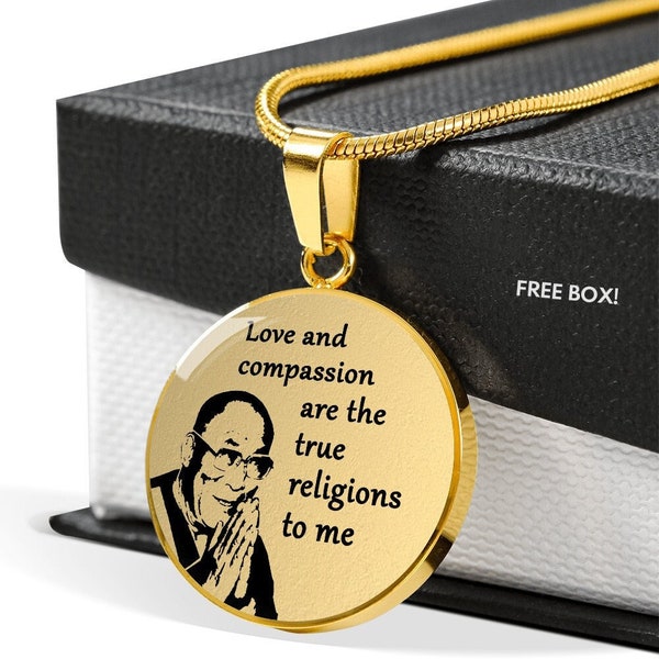 Dalai Lama Jewelry Inspirational Necklace Pendant