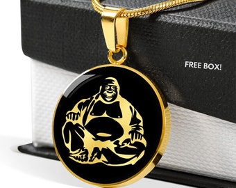 Buddha Necklace Pendant Chinese Jewelry Lucky Charm