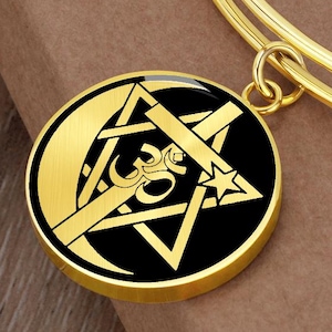Peace Bracelet Coexist Pendant Interfaith Omnism Jewelry Charm