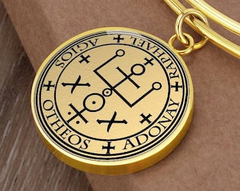 Archangel RAPHAEL Seal Amulet Bracelet Talisman Jewelry Pendant
