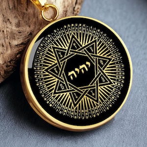 72 Names of God Necklace Yahweh Pendant Shemhamphorash Jewelry Gold Silver Amulet Talisman