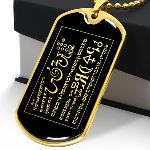 Health Talisman Tables of Moses Pendant Book of Moses Necklace 5th Seal Jewelry Amulet