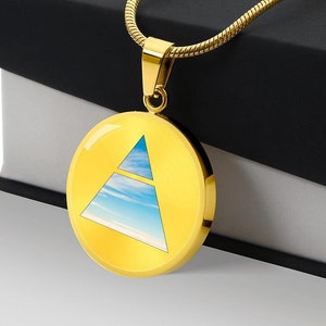 Alchemy Air Element Pendant Necklace Four Elements Jewelry