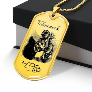Small Clauneck Seal Pendant With Antique Finish - Etsy Small Clauneck Seal Pendant With Antique Finish - Etsy