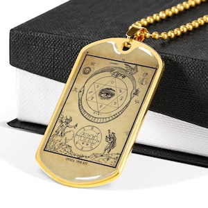 Ouroboros Occult Necklace Jewelry Pendant