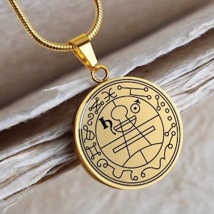 Geheime zegel van Solomon ketting hanger gouden sieraden zilveren talisman amulet