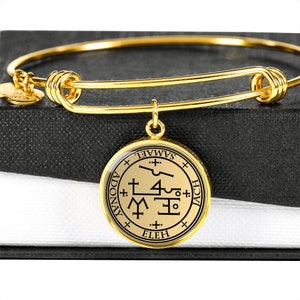 Archangel SAMAEL Seal Amulet Bracelet Talisman Jewelry Pendant