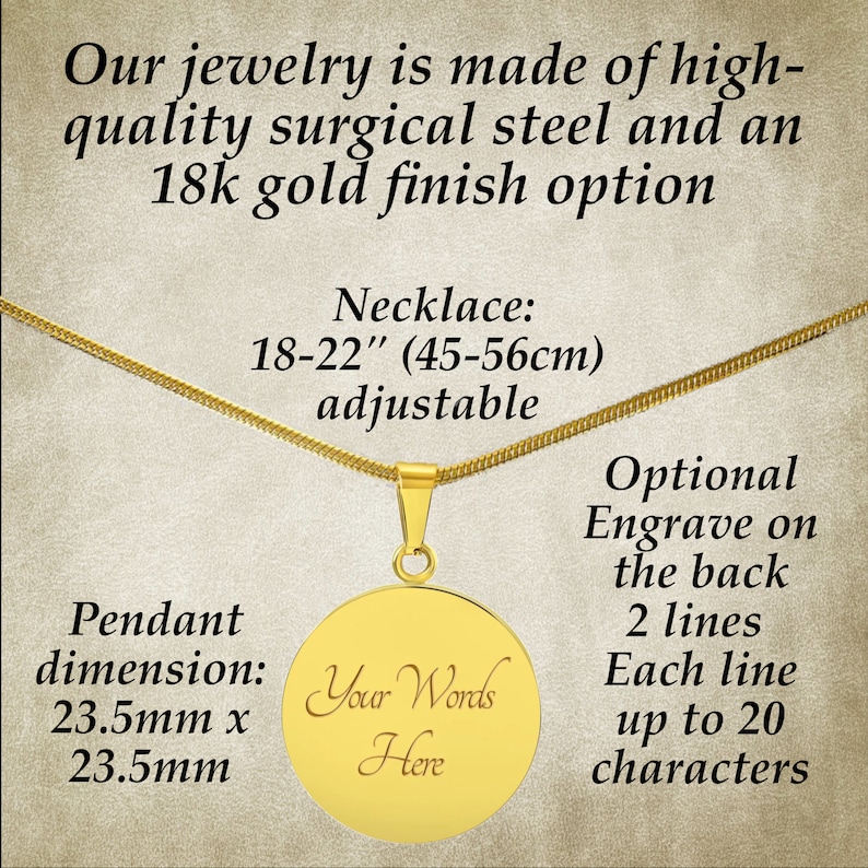 Stoïcijnse ketting kardinaal deugden hanger stoïcisme sieraden goud zilver amulet afbeelding 9