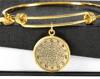 Witch Talisman Bracelet Alchemy Pendant Jewelry