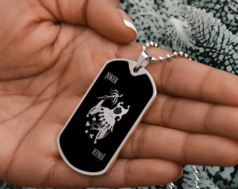 Collier Pendentif Joker Tag Injustice League Pour Burundi