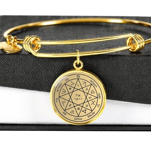 Solomon Bracelet Seal Talisman Protection Amulet Jewelry Pendant