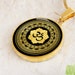 Om Mandala Necklace Ohm Pendant Jewelry Gold Silver Men Women - Etsy