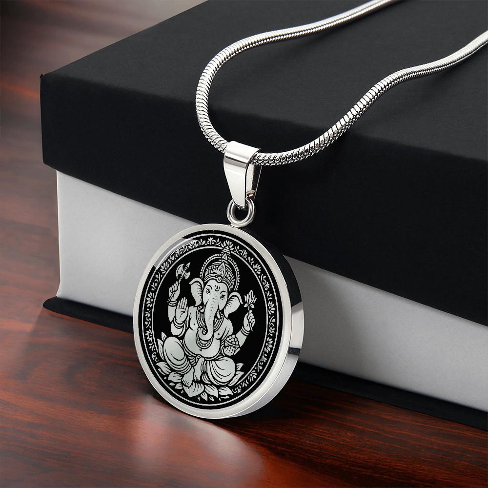 ガネーシャHERMES BIJOUTEIE FANTAISIEペンダント ガネーシャペンダント ガネーシャネックレス ヒンドゥージュエリー