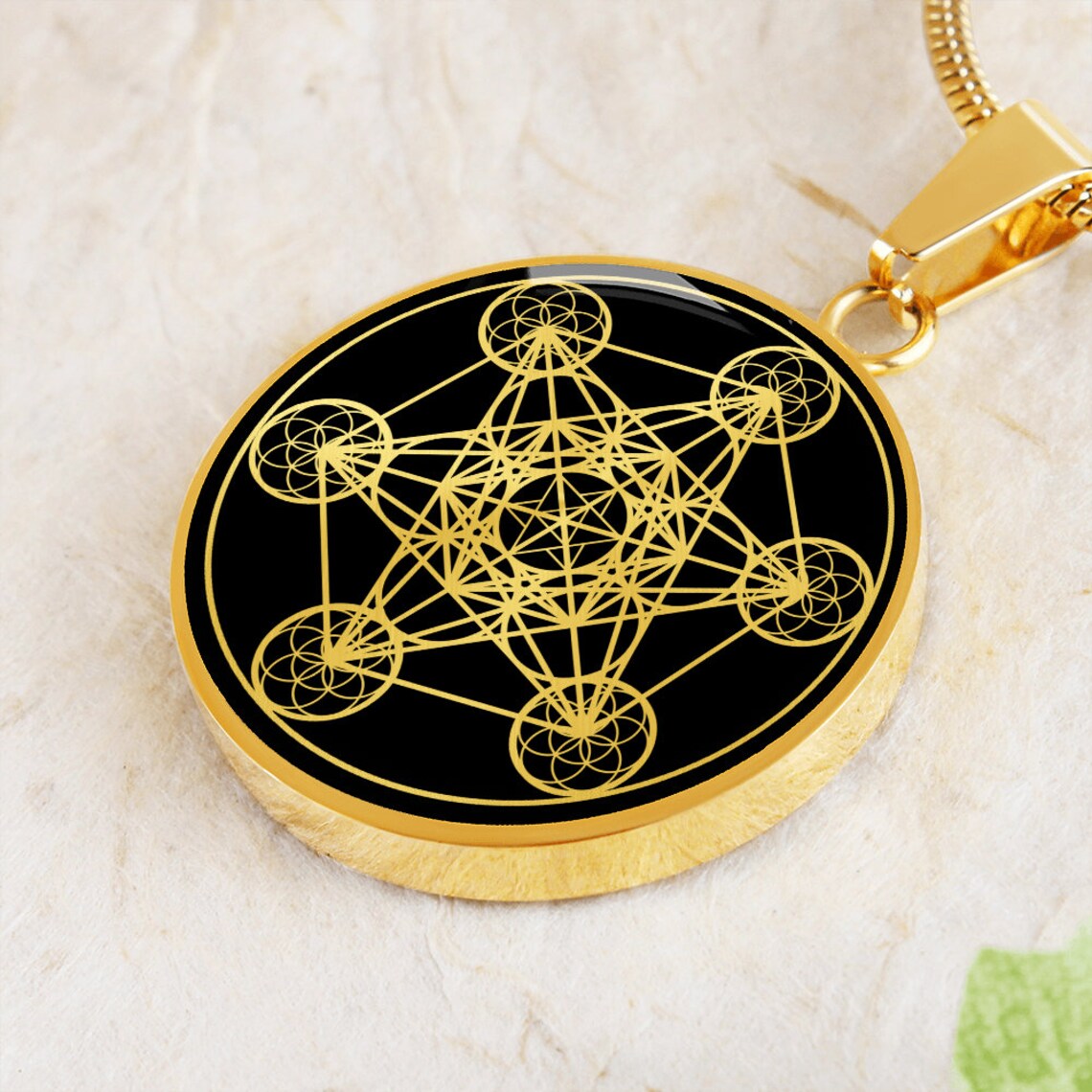 Sacred Geometry Jewelry Set Necklace Amulet Talisman Pendant - Etsy