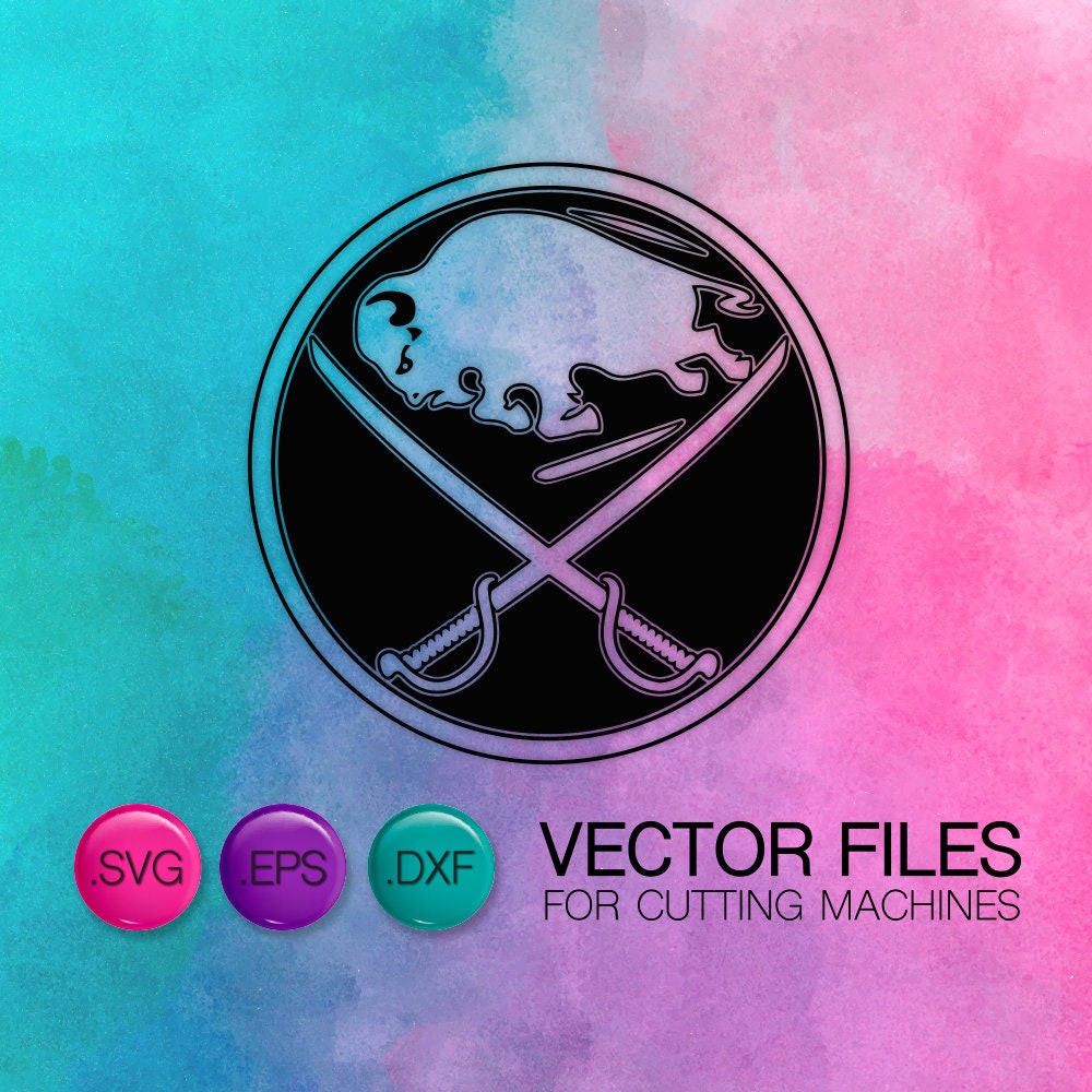 30 Off Buffalo Sabres Emblem Cutting Files Sabres Ice Etsy