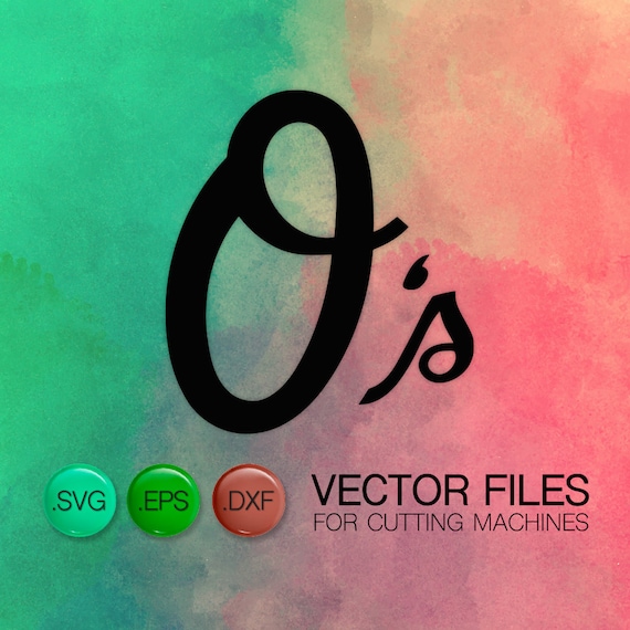 30 Off Baltimore Orioles Logo Cutting Files Baltimore Etsy