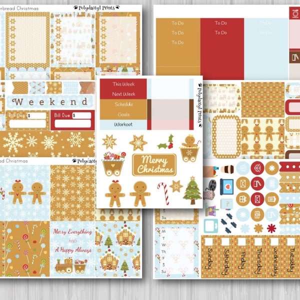 Recollections Christmas Stickers - Etsy