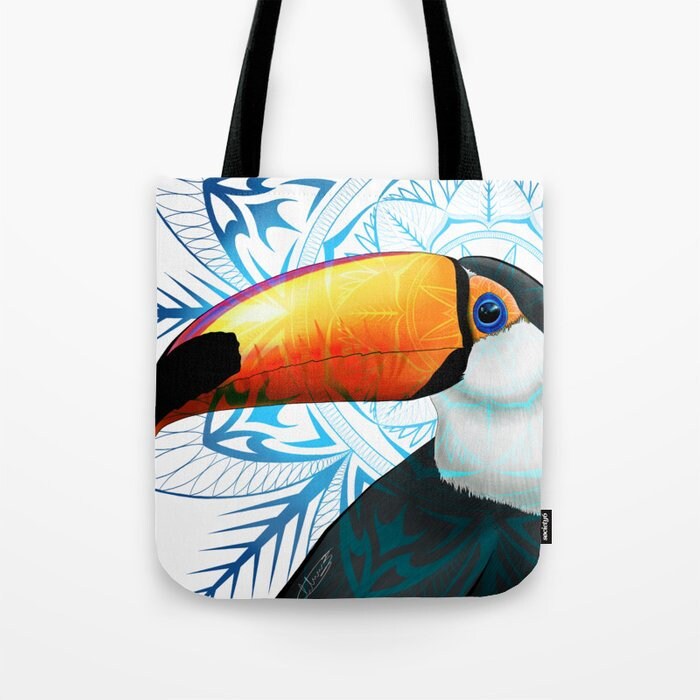 Toco Toucan Tote Bag All Over Printed Reusable Tote Bag | Etsy