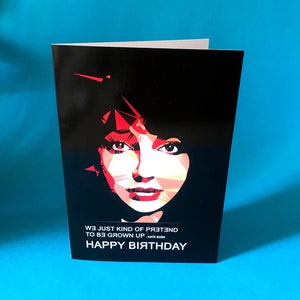 Carte d'anniversaire Bush par Baiba Auria - 20 x 15 cm