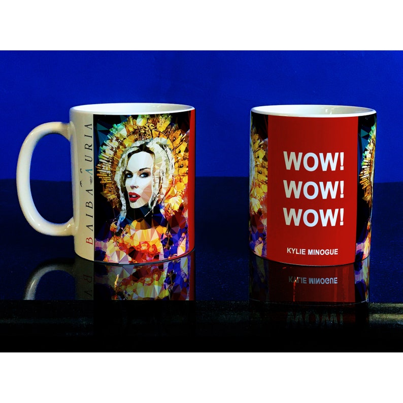 neighbours, music kylie art, 90s, charlene robinson, australia by Baiba Auria Kylie Minogue #1 Mug with quote
