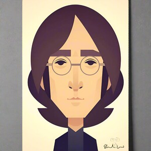 John by Stanley Chow - Signed and stamped fine art print