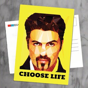Carte postale A6 : George M (I) par Baiba Auria