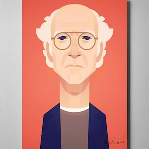 Larry by Stanley Chow - Signed and stamped fine art print