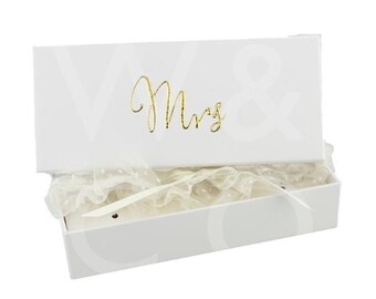 Always and Forever Wedding Garter - MRS