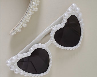 Bride Heart Sunglasses