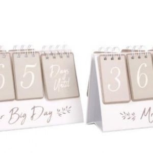 Wedding Countdown Calendar