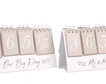 Wedding Countdown Calendar