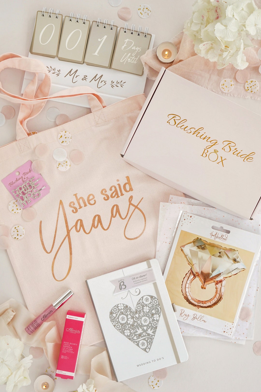 3 Month Subscription to Blushing Bride Box Etsy