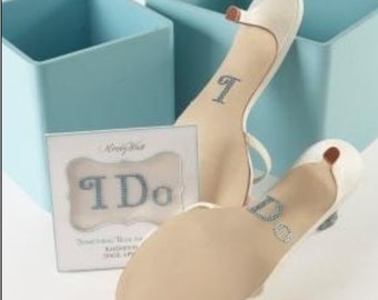 I Do Wedding Shoe Stickers