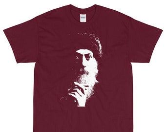 Osho tshirt, Rajneesh Stencil, Osho, Bhagwan, wild wild, Rajneesh, Cotton, Shirt, osho t-shirt, Graphic tee, Meditation shirt, Guru