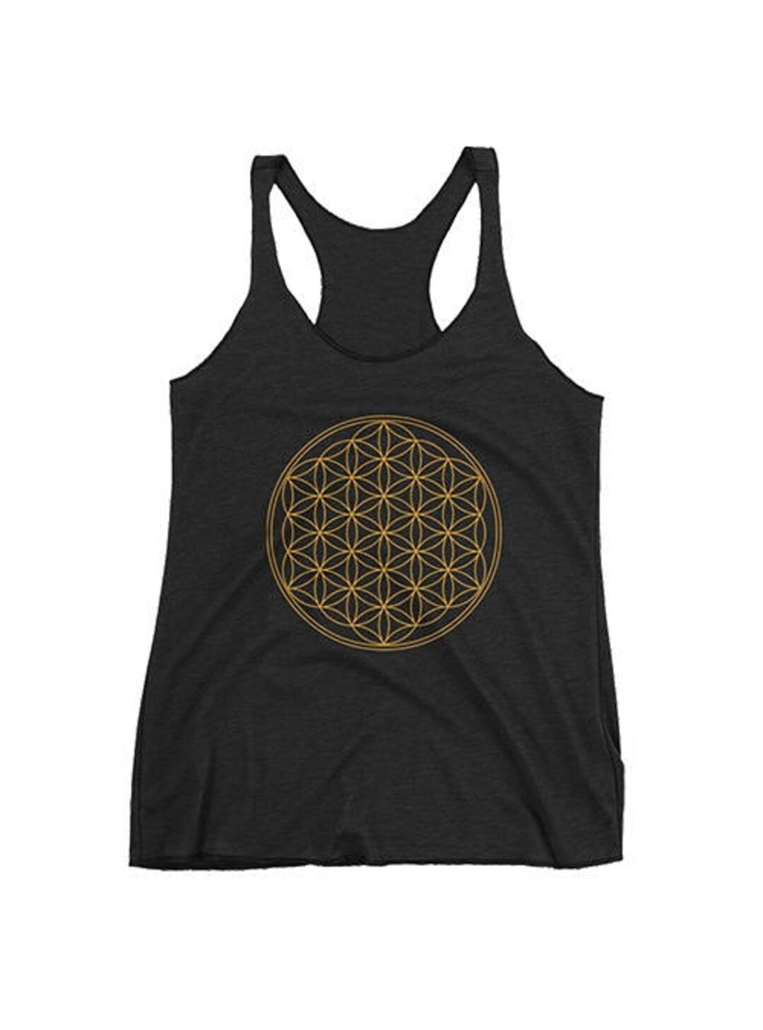 Flower of Life, Tank Top, Crystal Grid, Sacred Geometry, Yoga, Bamboo, Boho, Tribal, Reiki