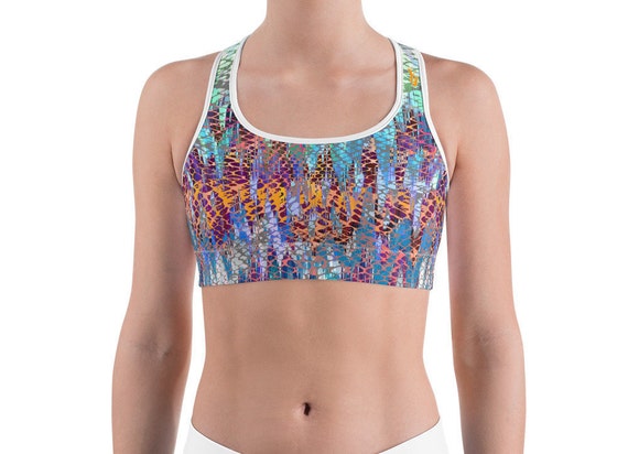 Exotic Snake Bra, Snake Bralette, Snake, Sports Bra, Workout Bra, Yoga Bra,  Festival Bra, Burning Man Bra, Sexy Bra, Snake Bra, Danse Bra, 