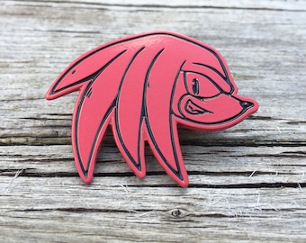 Knuckles the Echidna - szpilka emaliowana