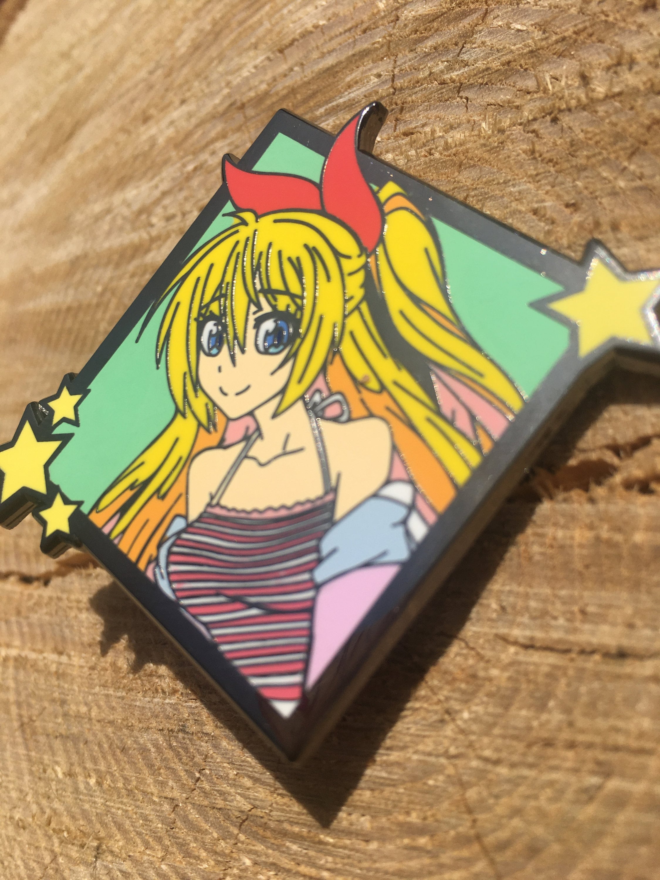 Chitoge Kirisaki Nisekoi False Love Card Anime | Art Board Print