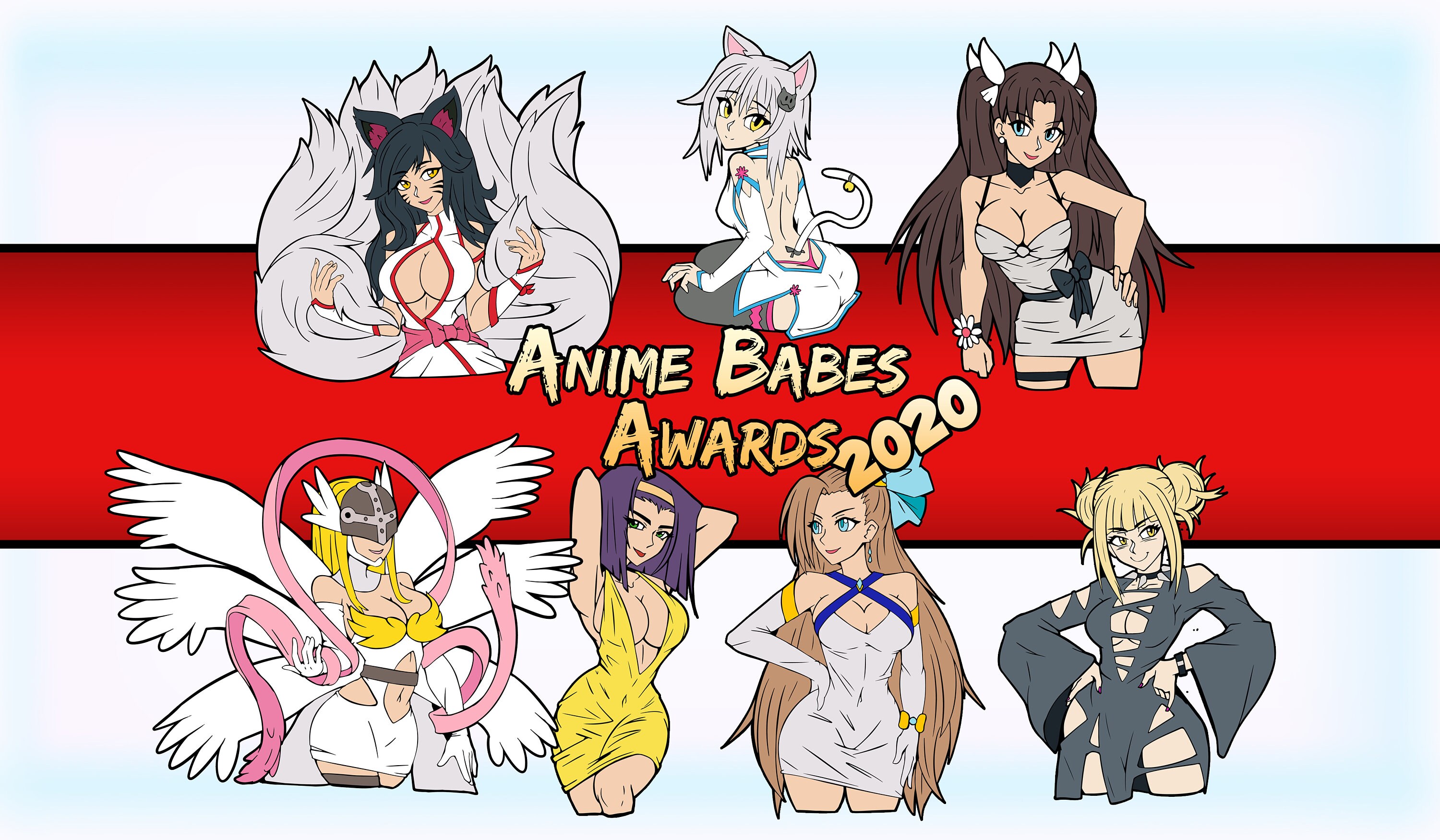 Anime Babes Awards 2020 Hard enamel Pin set