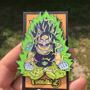 Brolio The Legendary Garlic Warrior **Hard Enamel Pin**