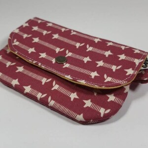 Cartera pequeña de tela con compartimento para monedas ~ Cartera con forma de perro salchicha ~ Cartera para monedas ~ Cartera para tarjetas de crédito