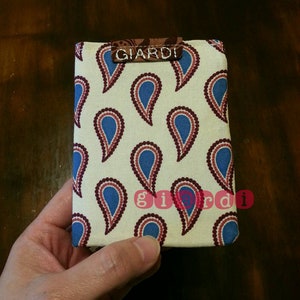Billetera pequeña de algodón plegable ~ Billetera para tarjetas de crédito