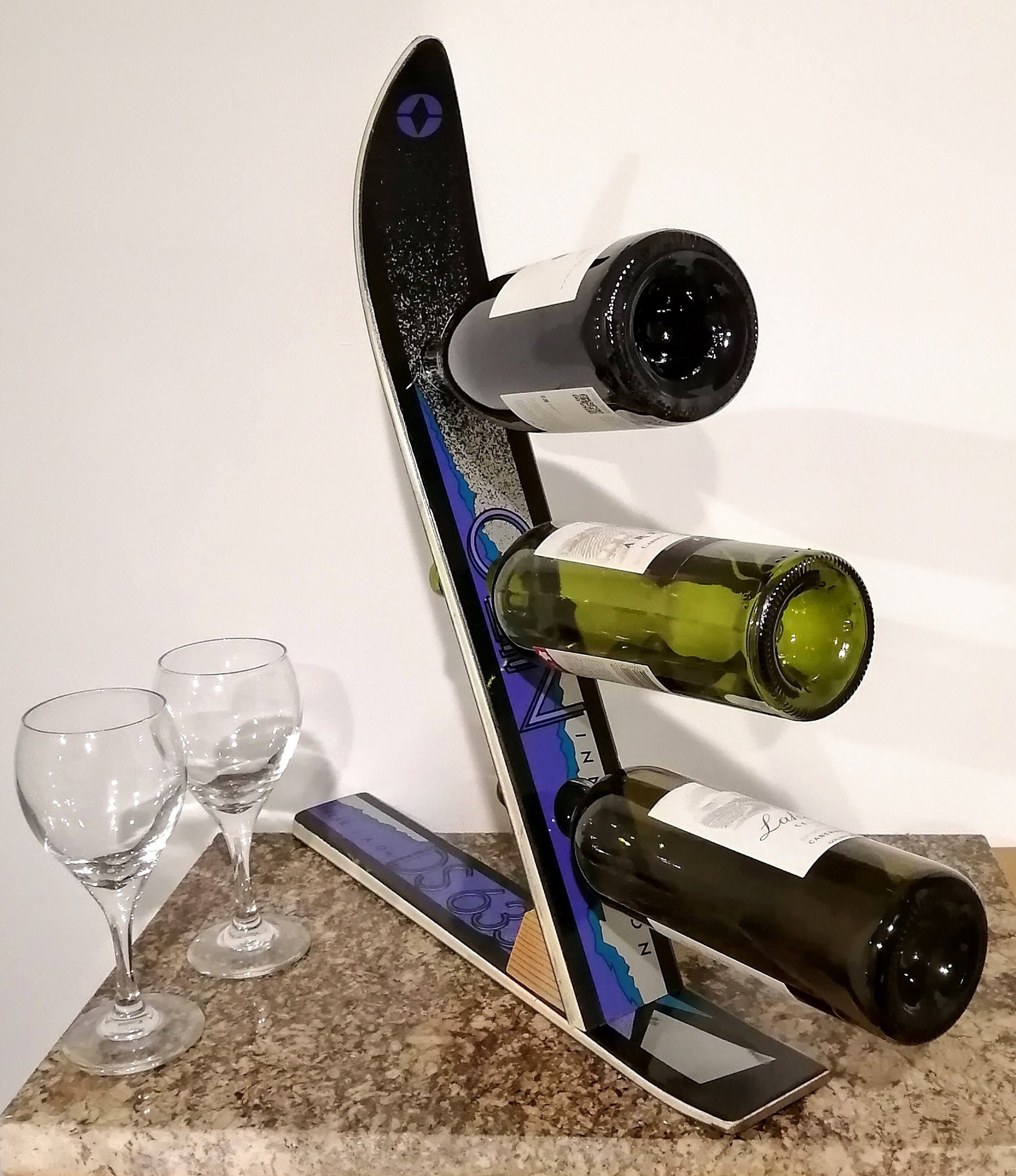 Ski Wine Racks Etsy