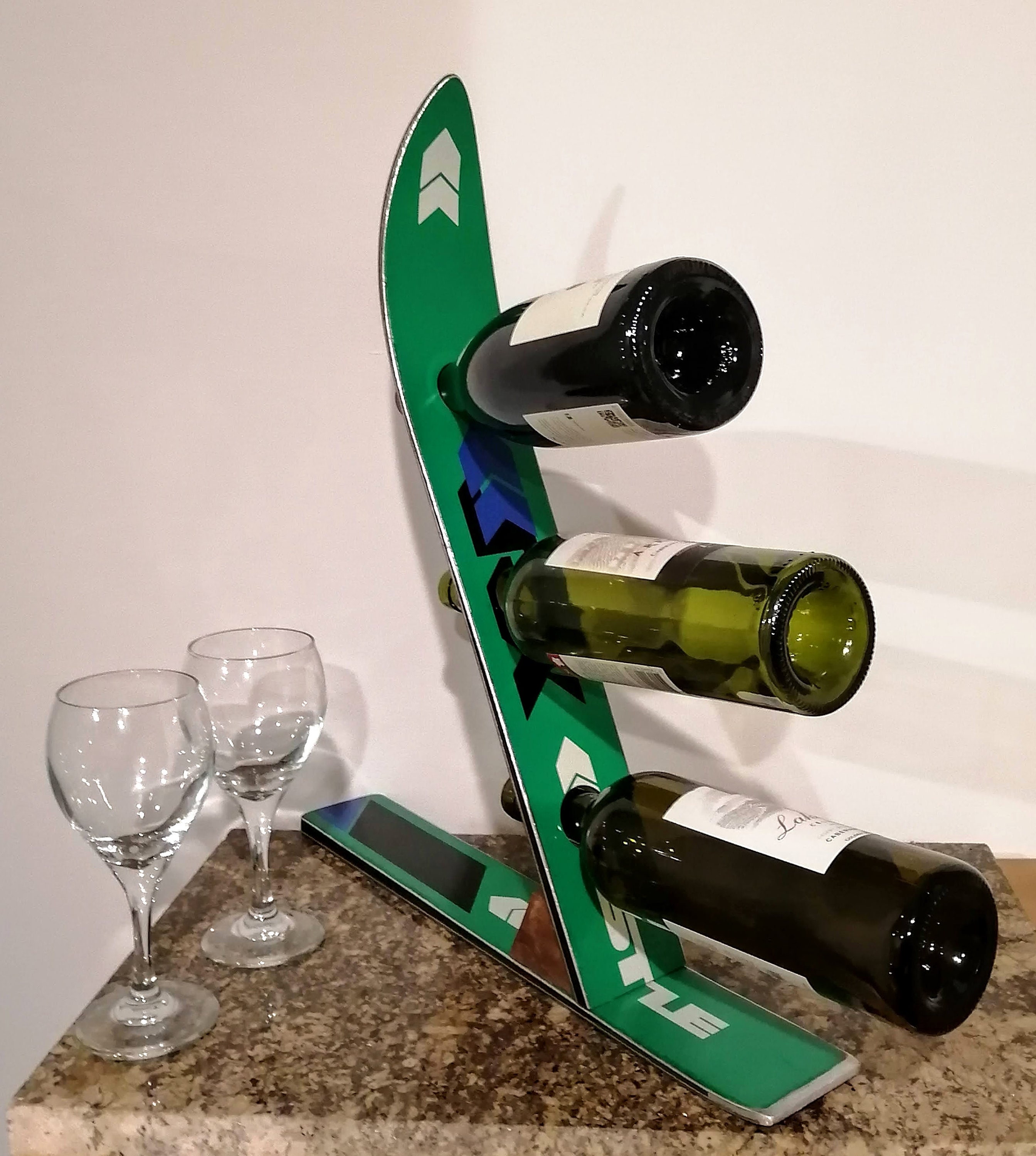 Ski Wine Racks Etsy