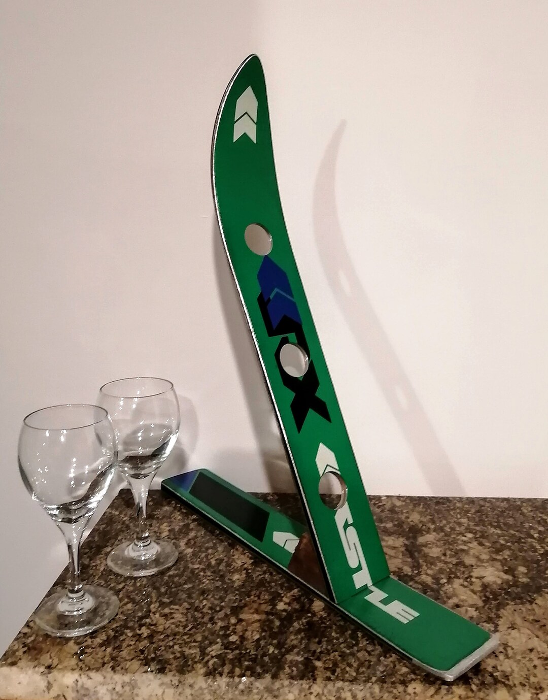 Ski Wine Racks Etsy