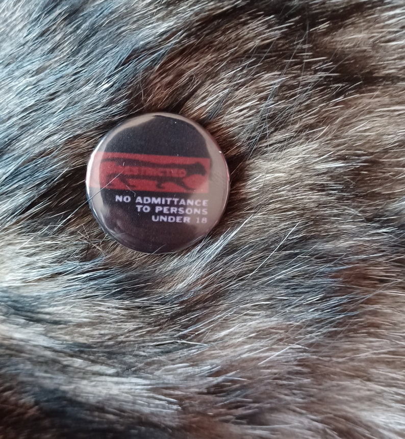 Catspoitation 1in Buttons 5 Pack The Black Cat image 3