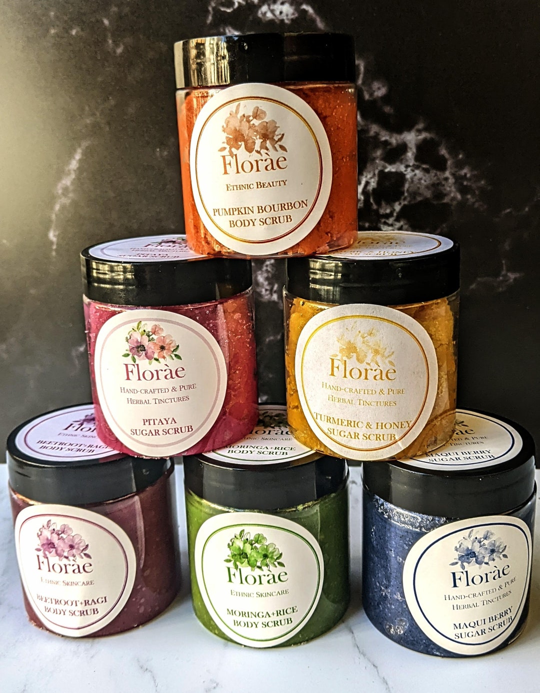 All Natural Sugar Scrubs, Body Scrubs, Preservative FREE, Personalized