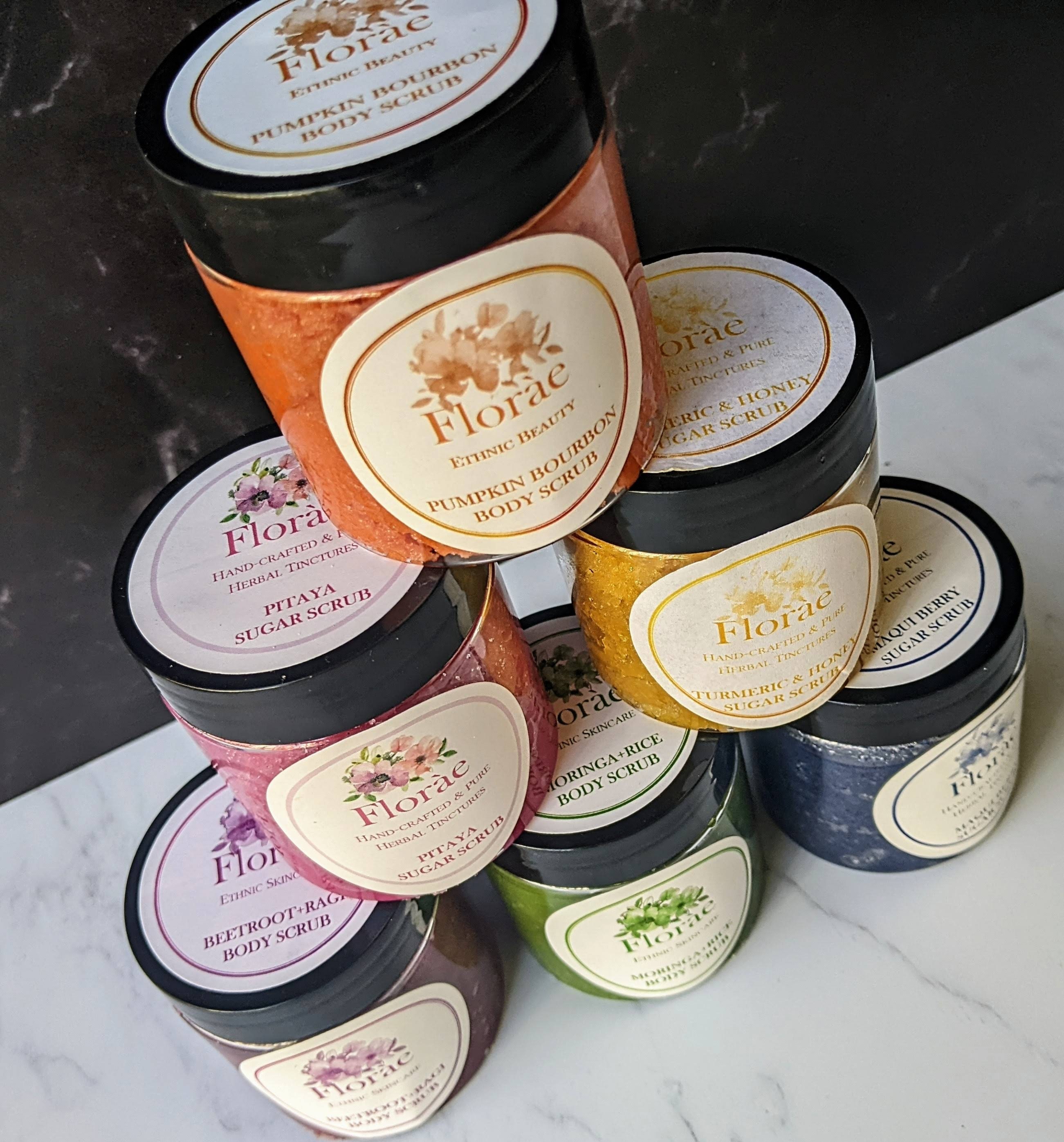 All Natural Sugar Scrubs, Body Scrubs, Preservative FREE, Personalized